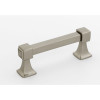 Alno Cube A985-3-SN Modern Pull in Satin Nickel