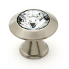 Traditional Knob in Satin Nickel