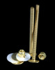 3-1/2-in Toilet Bowl Bolts (2 Bolts)