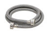 Braided Stainless Steel 72-in Washing Machine Connector with 3/4-in Hose Fitting x 3/4-in Hose Fitting