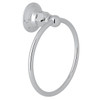Rohl ROT4APC Wall Mount Towel Ring, Polished Chrome