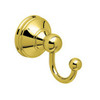 Rohl U.6621IB Single Hook Robe Hook in English Gold