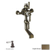 Exposed Thermostatic Valve in English Bronze