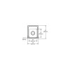 13" x 16" x 5" 18 Gauge Stainless Steel Single Bowl Drop-in ADA Sink with 1 Faucet Hole in Lustrous Satin 13" x 16" x 5" 18 Gauge Stainless Steel Single Bowl Drop-in ADA Sink with 1 Faucet Hole in Lustrous Satin