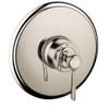 Axor 16508831 Pressure Balanced Valve Trim - Less Valve in Polished Nickel