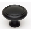 Alno A1160-MB Knob Traditional 1-1/2-in in Matte Black Alno A1160-MB Knob Traditional 1-1/2-in in Matte Black