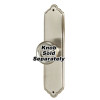 Escutcheon Traditional 4-in in Satin Nickel