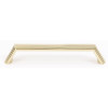 Alno Nicole A427-4-PB Modern Pull in Polished Brass