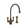 Rohl U.4710EB-2 Kitchen Faucet in English Bronze