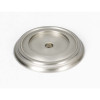 Backplate Transitional 1-1/2-in in Satin Nickel