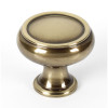 Alno Charlie's Collection A626-14-PA Knob Transitional 1-1/4-in in Polished Antique