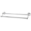 Alno Nicole A7725-24-PC Double Towel Bar Traditional in Polished Chrome