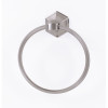 Alno Nicole A7740-SN Towel Ring Traditional 7-in in Satin Nickel