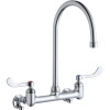 Elkay LK940GN08T4S Commercial 2-Hole Faucet in Chrome