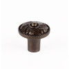 Alno Hickory A235-14-CHBRZ Knob Traditional 1-1/4-in in Chocolate Bronze