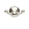 Rohl U.6622PN Double Hook Robe Hook in Polished Nickel