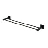 Alno Contemporary II A8425-24-BRZ Double Towel Bar Modern in Bronze