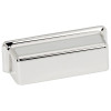 Alno Millennium A951-PC Cup Pull Modern in Polished Chrome