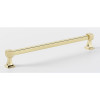 Alno Cube A985-8-PB Modern Pull in Polished Brass