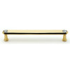 Pull Traditional in Polished Brass