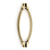 Alno Fiore G1476-8-PA Back-to-Back Pull Traditional in Polished Antique