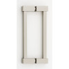 Alno Contemporary II G718-6-PN Back-to-Back Pull Modern in Polished Nickel