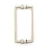 Alno Millennium G950-6-PN Back-to-Back Pull Modern in Polished Nickel