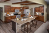 QRM8 Quarter Round Molding 0.75 in w. x 8 in h. x 0.75 in d. Georgetown Door Maple Wood Autumn Finish