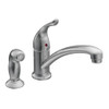 Moen 7437 Single Handle Kitchen Faucet in Chrome