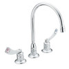 Moen 8225 Double Handle Kitchen Faucet in Chrome