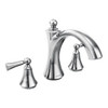 Moen T653 Deck Mounted Tub Filler in Chrome