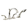 Brizo T67430-PN Virage Roman Tub Trim With Hand Shower in Polished Nickel