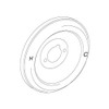Moen 97491 Escutcheon in Chrome