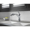 Single Handle Water Efficient Pull-Out Kitchen Faucet in Polished Chrome