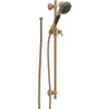 Delta 57021-CZ Universal Premium 3-Setting Slide Bar Hand Shower in Champagne Bronze