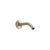 7in Shower Arm with Flange in Brushed Nickel 7in Shower Arm with Flange in Brushed Nickel