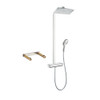 Hansgrohe KS27112-16181CR Raindance Select E 360 Showerpipe, Thermostatic Basic Set Included in Chrome