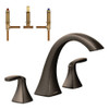 8-1/4-Inch Roman Tub Faucet in Oil Rubbed Bronze