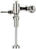 Polished Chrome 1.0 GPF Non-Hold Open Urinal Flushometer with Valve, Right/Left Rough, 3/4-in Vacuum Brekaer, and 3/4-in Angle Stop Set