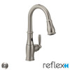 Moen 7185ESRS Single Handle Pulldown Kitchen Faucet in Spot Resist Stainless