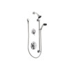 Shower System Trim Package with 2.5 GPM Single Function Shower Head in Chrome