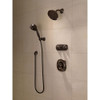 H2Okinetic 5-Setting Adjustable Wall Mount Hand Shower in Venetian Bronze