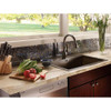 Delta 9178-RB-DST Single Handle Pull-Down Kitchen Faucet in Venetian Bronze