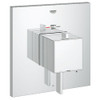 Grohe 19926000 Eurocube Single Function Thermostatic Trim with Control Module in Chrome
