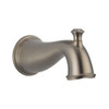 7-2/3" Diverter Tub Spout in Brilliance Stainless