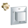 Tub/Shower 5-Port Diverter Trim Kit in Chrome