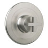 Shower Valve Trim in Satin Nickel