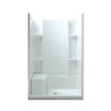 Sterling 72280106-0 Alcove Shower Kit 36-in L x 48-in W x 74.75-in H in White Sterling 72280106-0 Alcove Shower Kit 36-in L x 48-in W x 74.75-in H in White