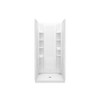 Sterling 72300100-0 Alcove Shower Kit 34-in L x 36-in W x 75.75-in H in White Sterling 72300100-0 Alcove Shower Kit 34-in L x 36-in W x 75.75-in H in White