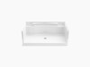 Sterling 72291100-0 Shower Base 36-in L x 60-in W with Center Drain in White Sterling 72291100-0 Shower Base 36-in L x 60-in W with Center Drain in White